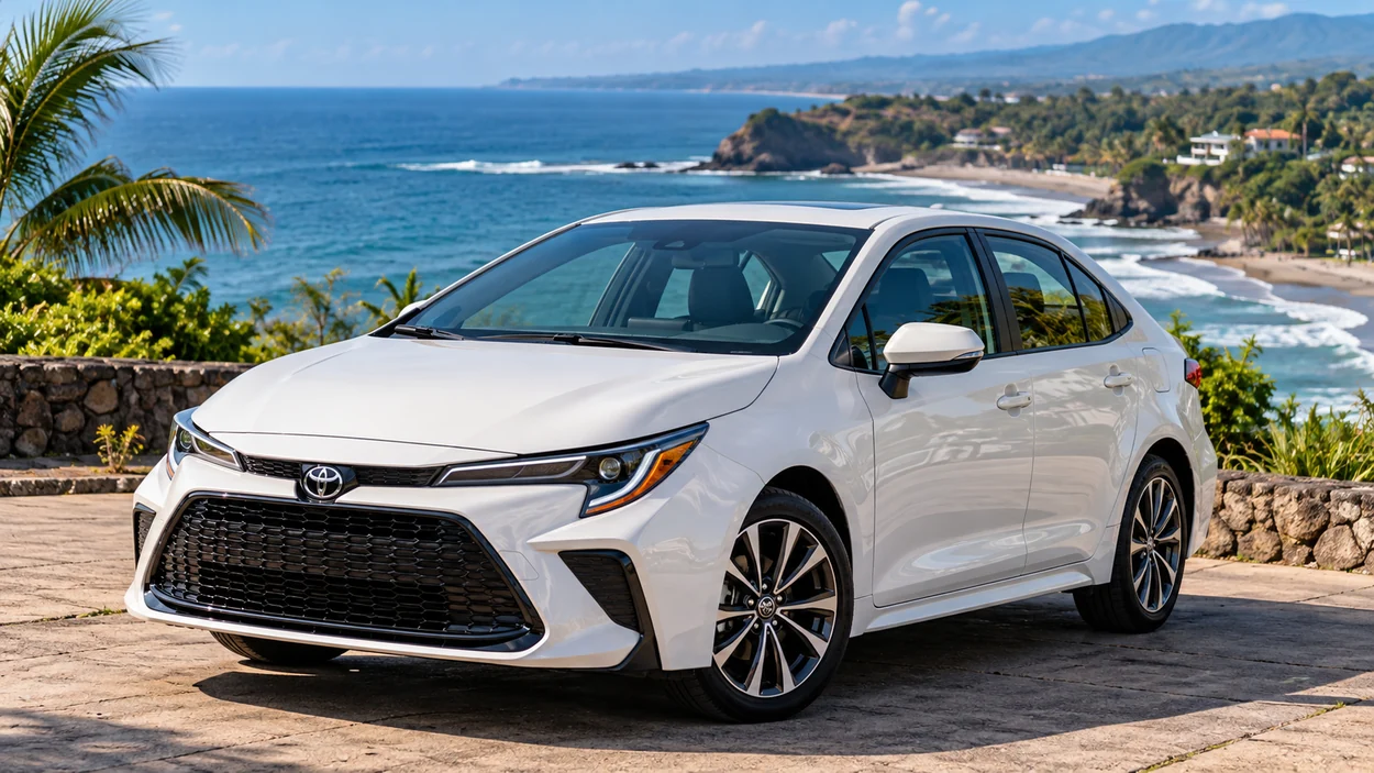 Imagen ilustrativa generada digitalmente del Toyota Corolla